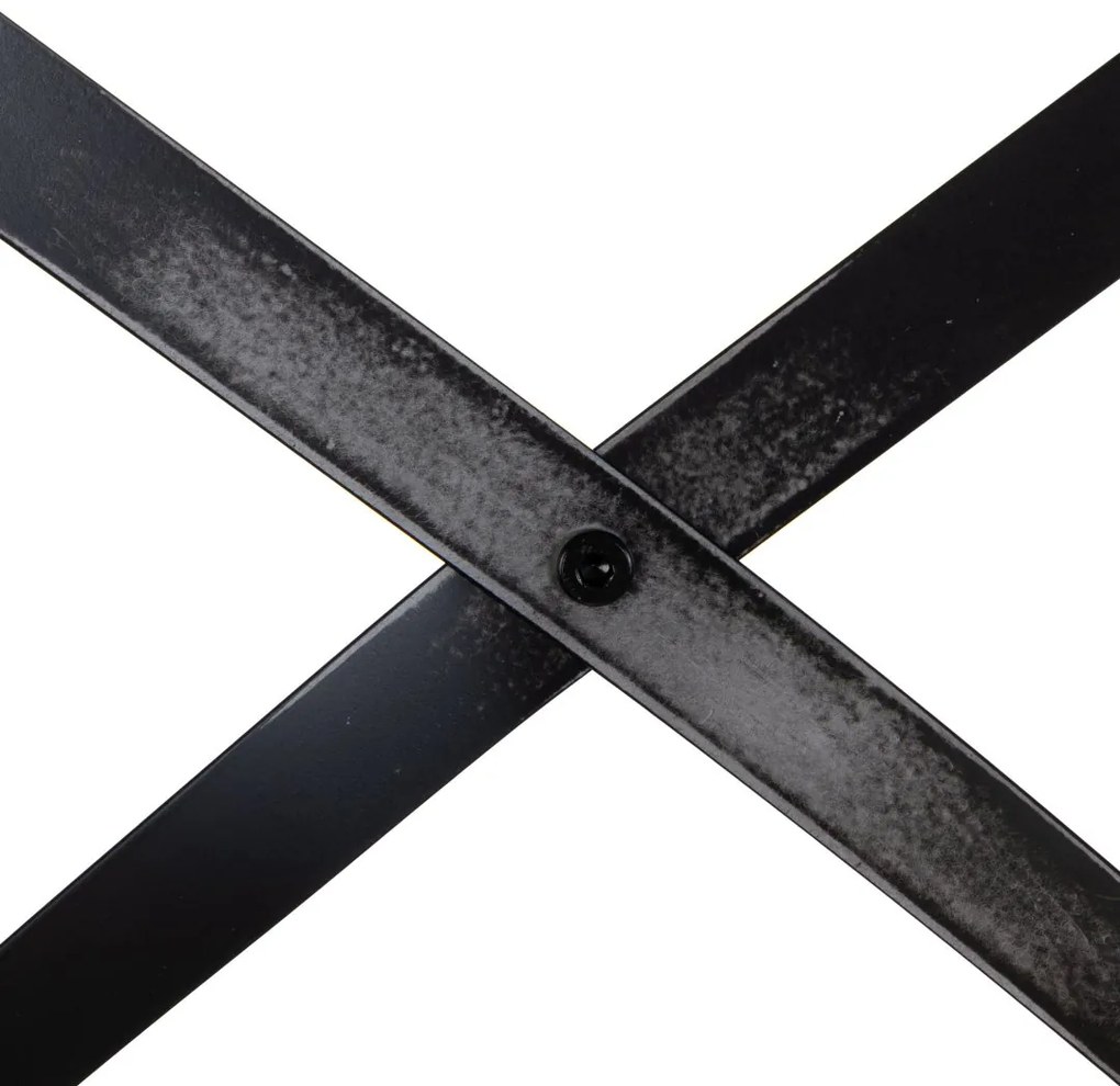 CROSS BLACK KOVOVÁ BAROVÁ STOLIČKA black