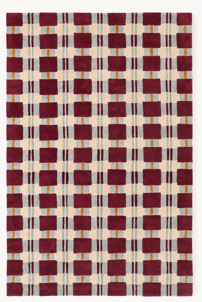 Ručne tuftovaný vlnený koberec Kimi