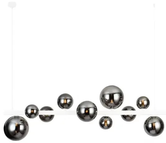 Luster na lanku Bubbles 10 biele