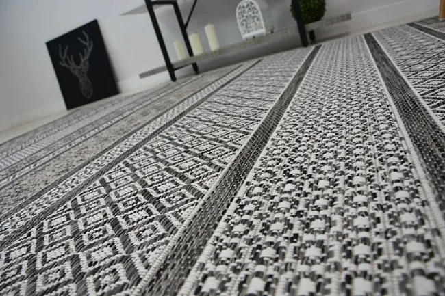 Koberec SIZAL LOFT 21118 BOHO slonia kosť / strieborný / sivý
