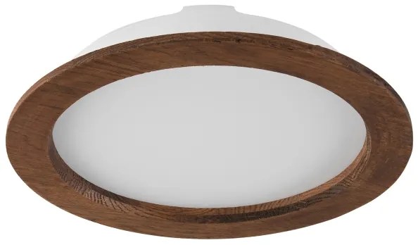 LED Podhľadové svietidlo WOODY SPOT LED/23,5W/230V 4000K čerešňa ø 23,5 cm