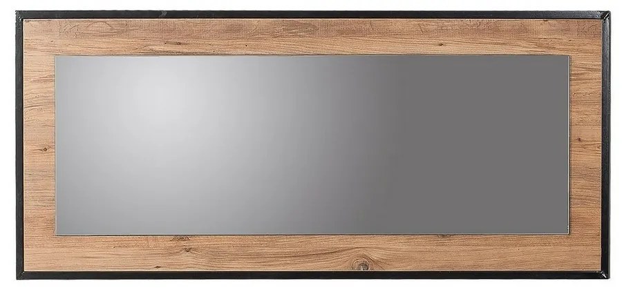 Zrkadlo Idea Black and Atlantic Pine, 110 cm, M