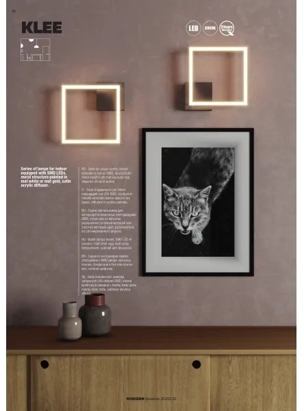 Redo 01-1642 - LED Stmievateľné stropné svietidlo KLEE LED/57W/230V biela