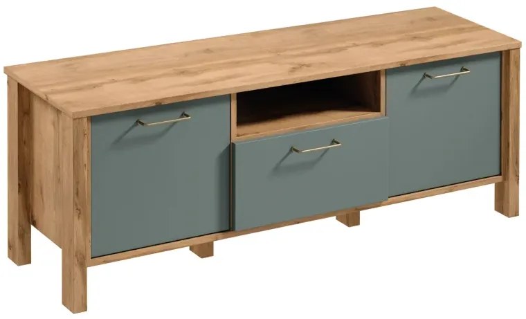 Televízny stôl Indigo RTV1S, wotan/beige