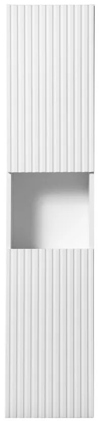 Koupelnová sestava Nova White 80 cm se skříňkami a umyvadlem bílá/dub evoke