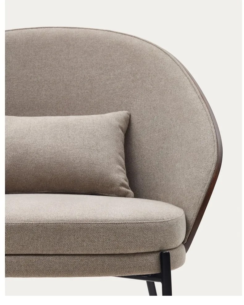 Svetlohnedé kreslo Eamy – Kave Home