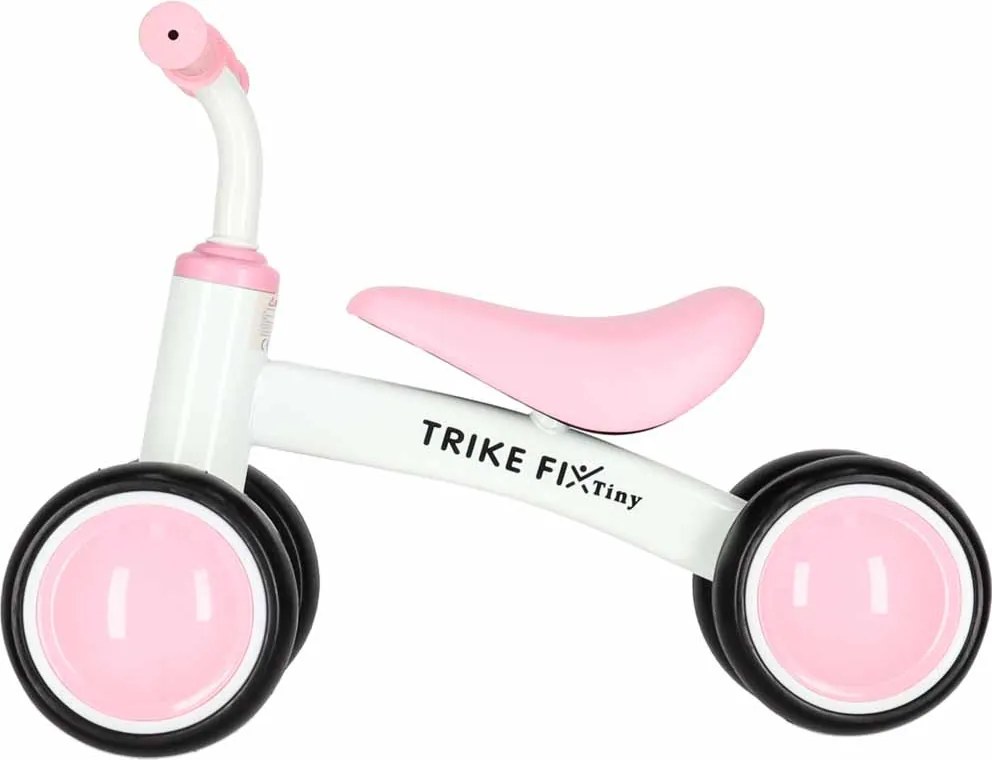 KIK Trike Fix Tiny V2 detské bežecké odrážadlo, ružovo-biele