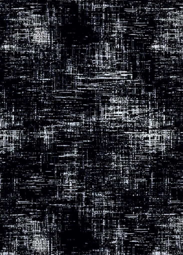 Koberce Breno Kusový koberec INK 463 004/AF900, čierna,60 x 120 cm