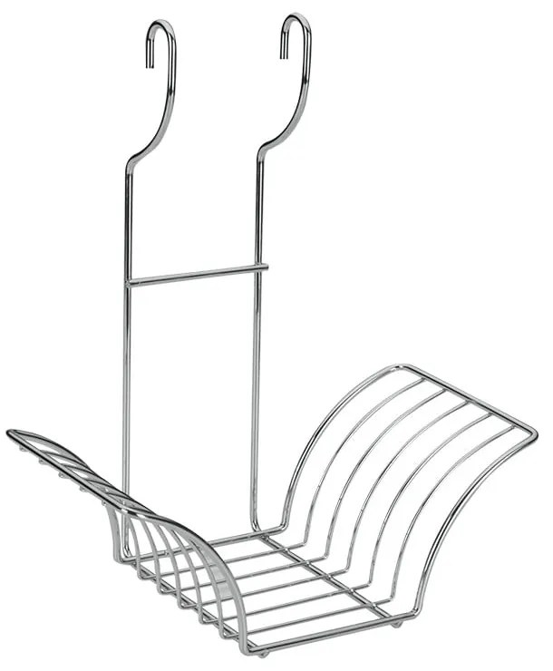 Závesný držiak na pokrievky z pochrómovanej ocele Lonardo – Metaltex