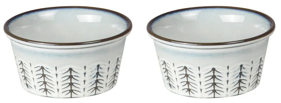 Svetlosivé misky z kameniny v súprave 2 ks Lorson – Ladelle