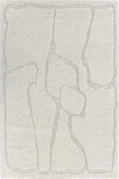 Koberec Agnella Morphic Tektonica svetlosivý