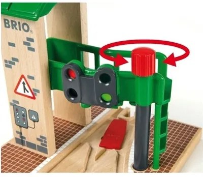 Brio - Signálna stanica s výhybkou