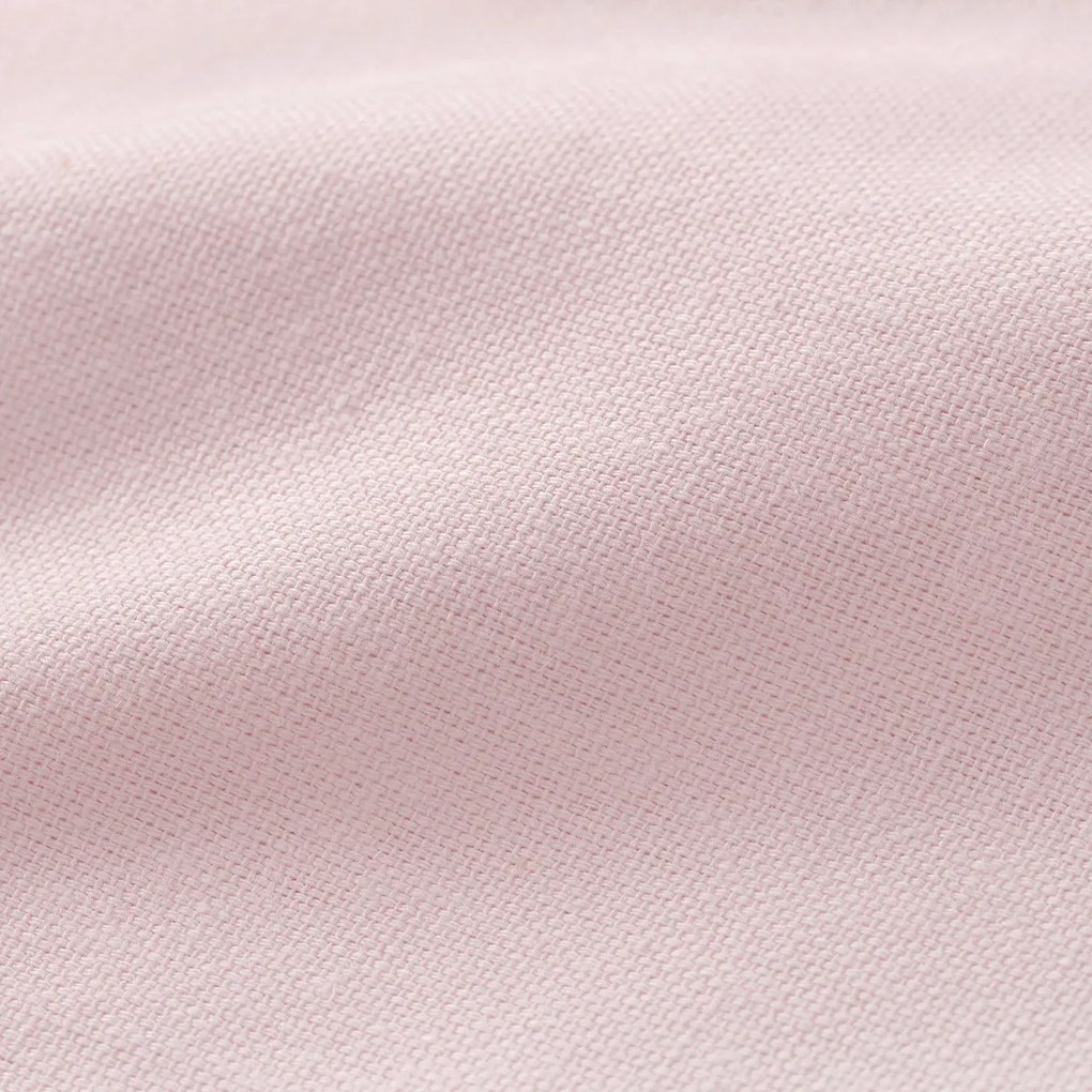 Goldea záves z ľanovej zmesi - púdrovo ružový 140x145 cm