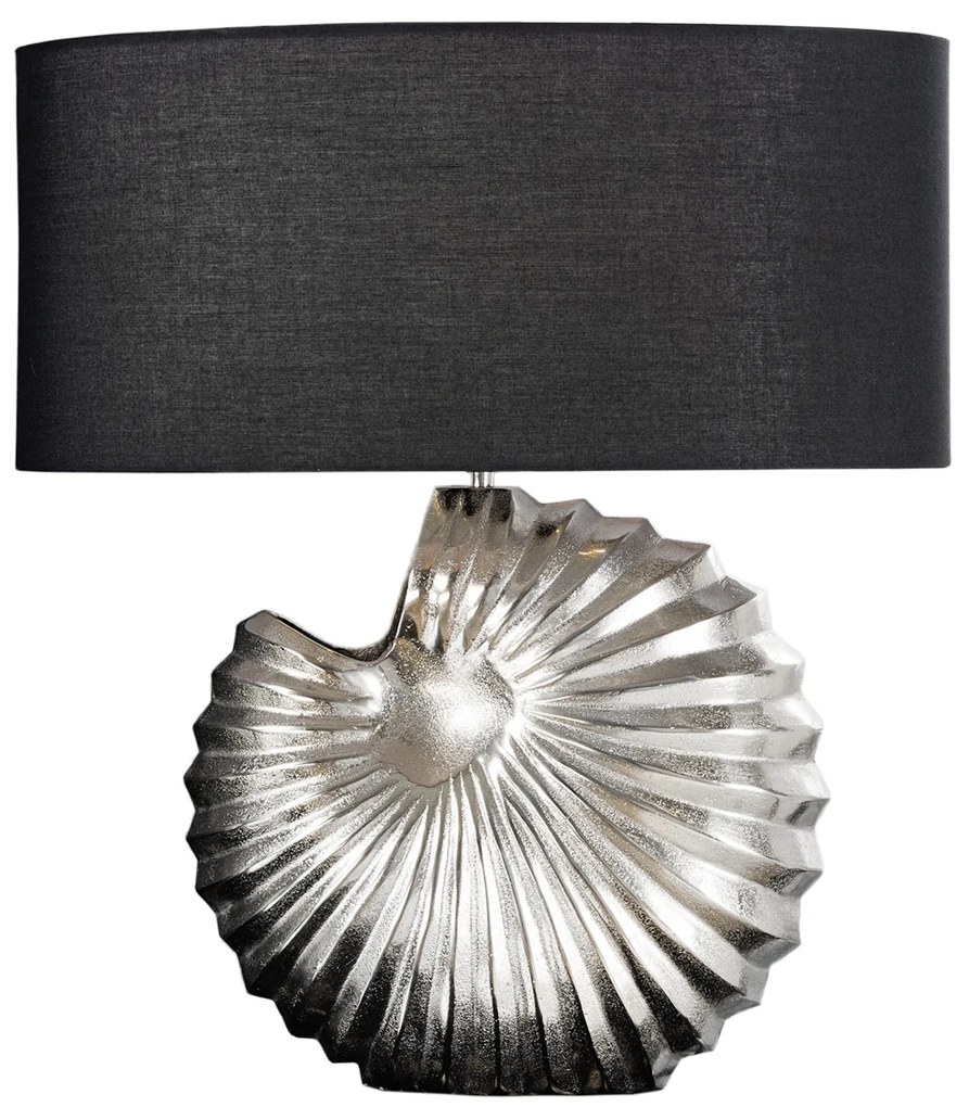 Stolná lampa Shell silver FRAME