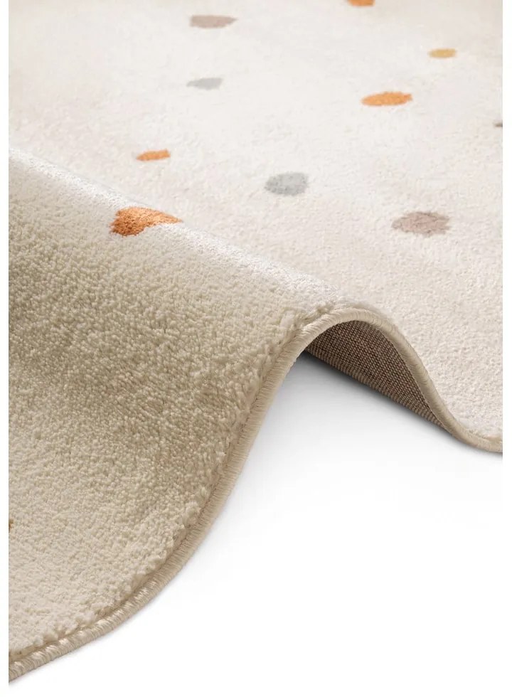 Krémový detský koberec 120x170 cm Funny Dots – Hanse Home