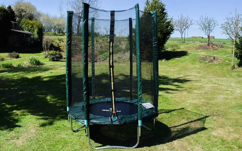 Aga SPORT TOP Trampolína 150 cm Dark Green + ochranná sieť