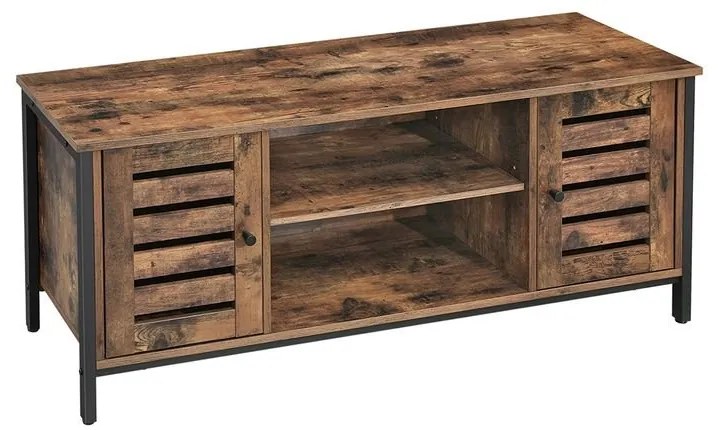 VASAGLE TV skrinka s 2 skrinkami a 2 policami LTV43BX