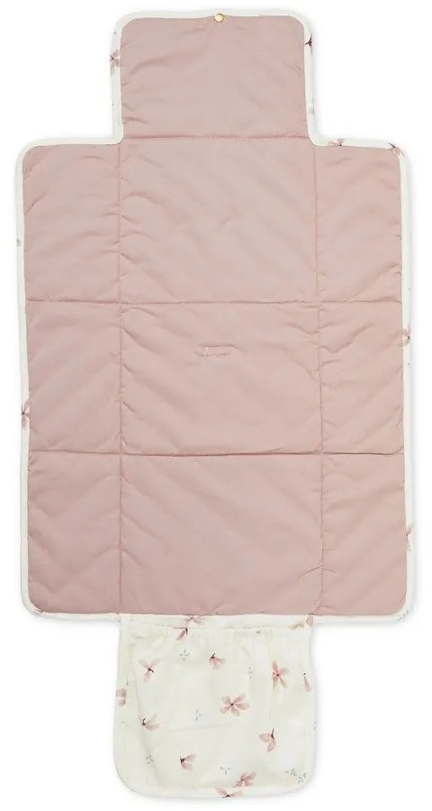 Prebaľovacia podložka 70x44 cm Windflower Creme – Cam Cam Copenhagen