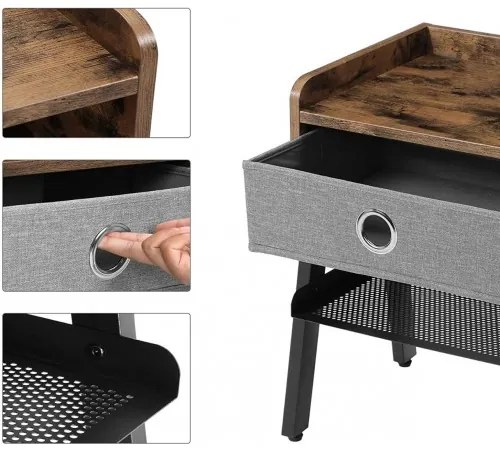 Nočný stolík VASAGLE LET64X