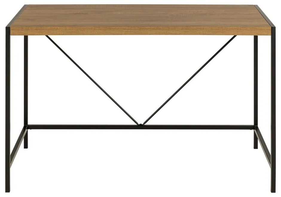 Pracovný stôl v dekore duba 60x120 cm Bahamas – Actona