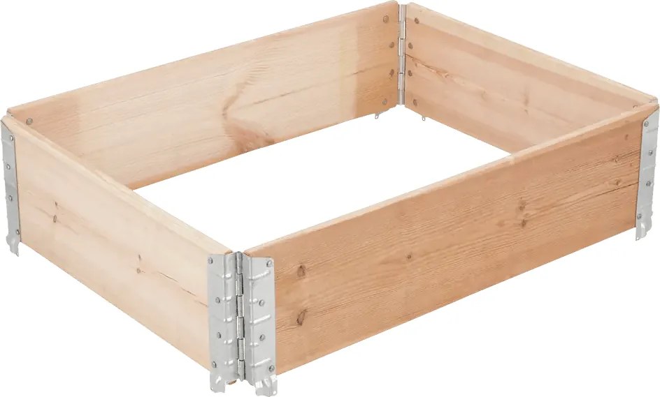 Paletový nadstavec ECO, drevo, 80 × 60 × 19,5 cm