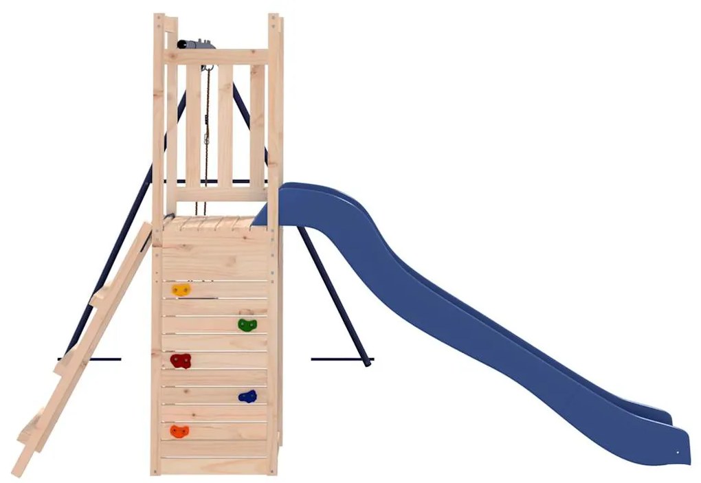 Vonkajšia súprava na hranie masívna borovica