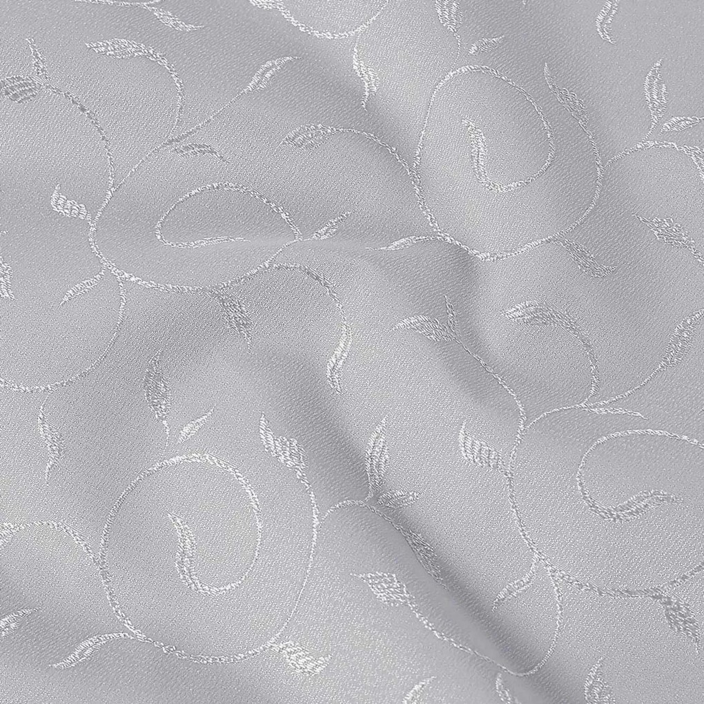 Goldea sviatočný behúň na stôl teflónový - sivý s veľkými ornamentmi 20x120 cm