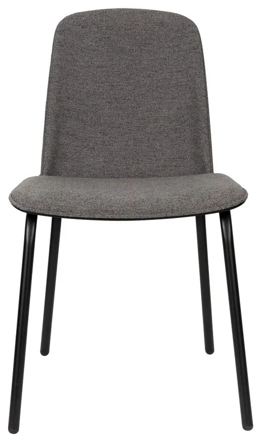 Tmavosivé jedálenské stoličky v súprave 2 ks Clip - Zuiver