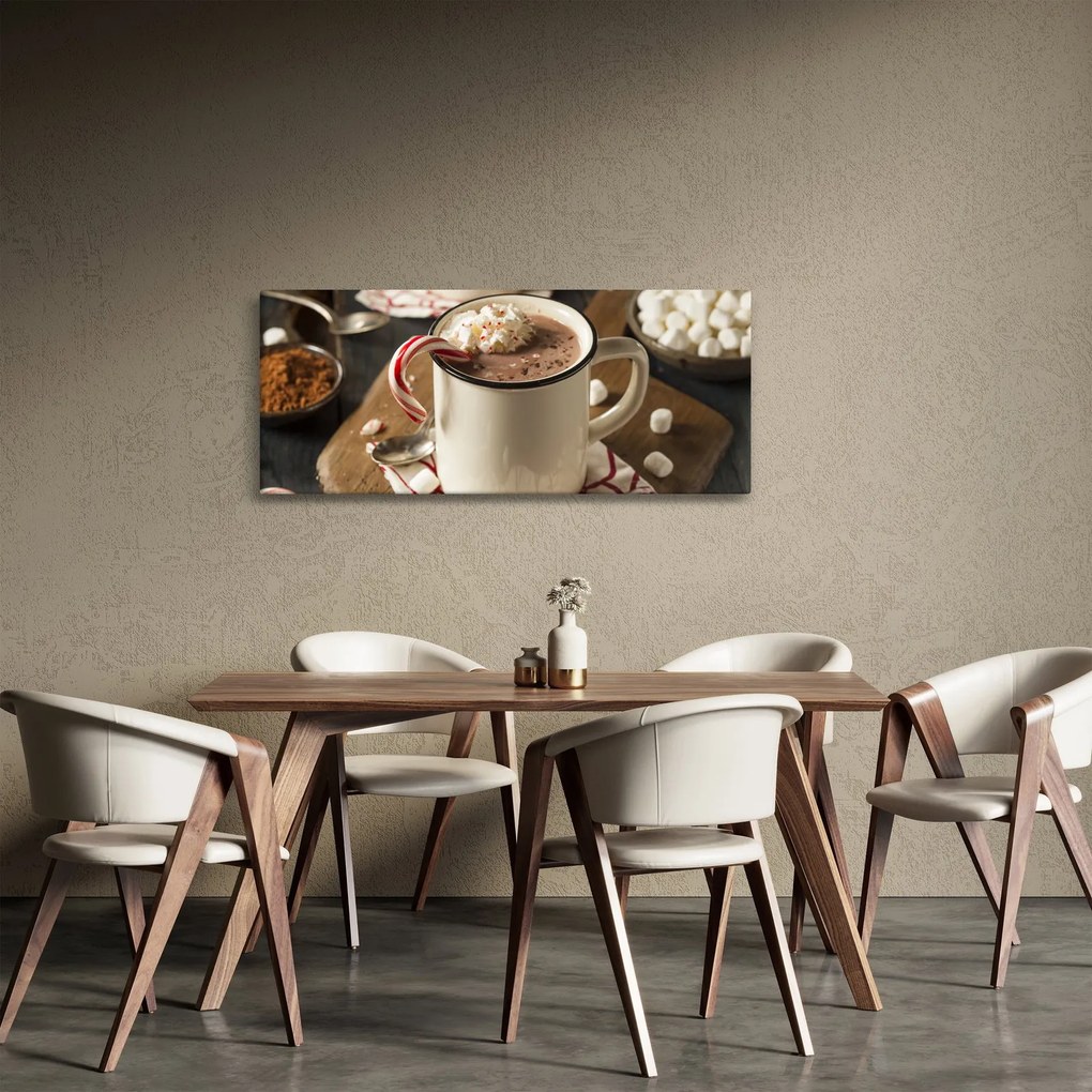 Obraz - Horúca čokoláda (120x50 cm)