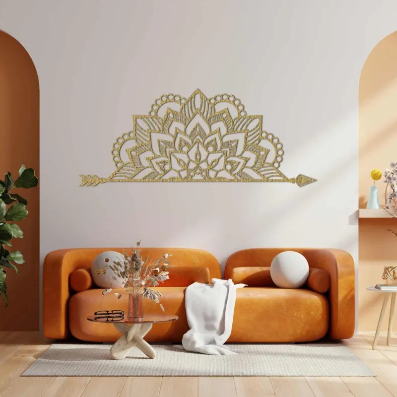 Drevená mandala na stenu – Elegantná dekorácia na strnu | SENTOP PR0492