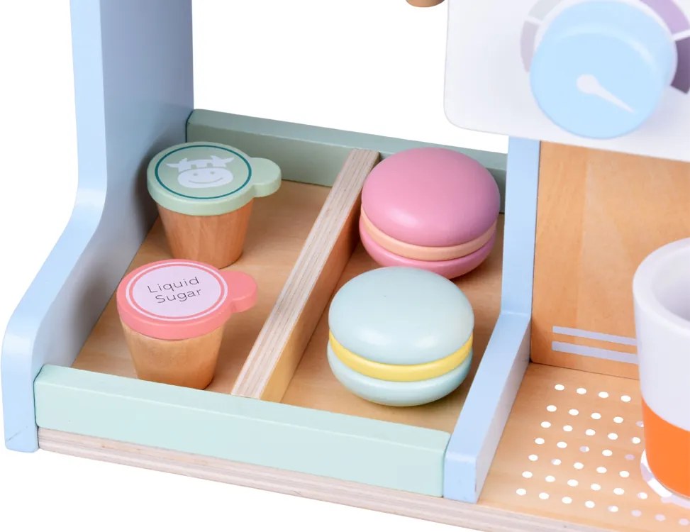 Drevená sada KAVIAREŇ a ZMRZLINÁREŇ pre deti - dezerty a zmrzlina ZA5937