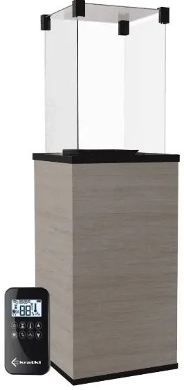 Luxusný ohrievač na terasu Naturali Grigia