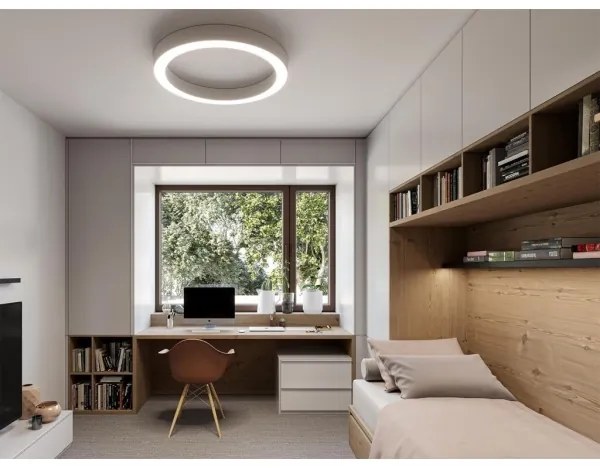 LED2 - LED Stmievateľné stropné svietidlo SATURN LED/60W/230V 3000K/4000K biela