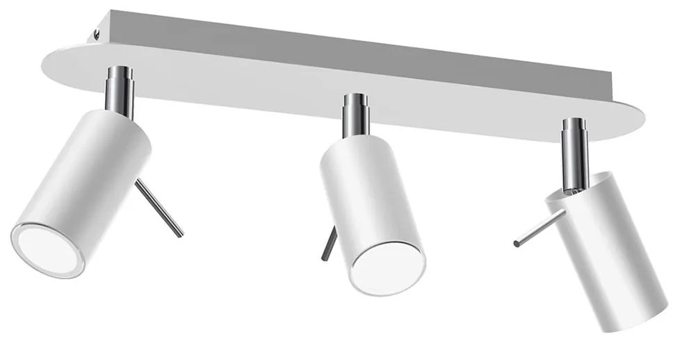 Bodové svietidlo PRESTON 3xGU10/MR11/40W/230V biela