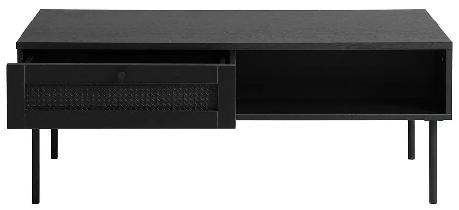 Čierny konferenčný stolík 60x110 cm Pensacola – Unique Furniture