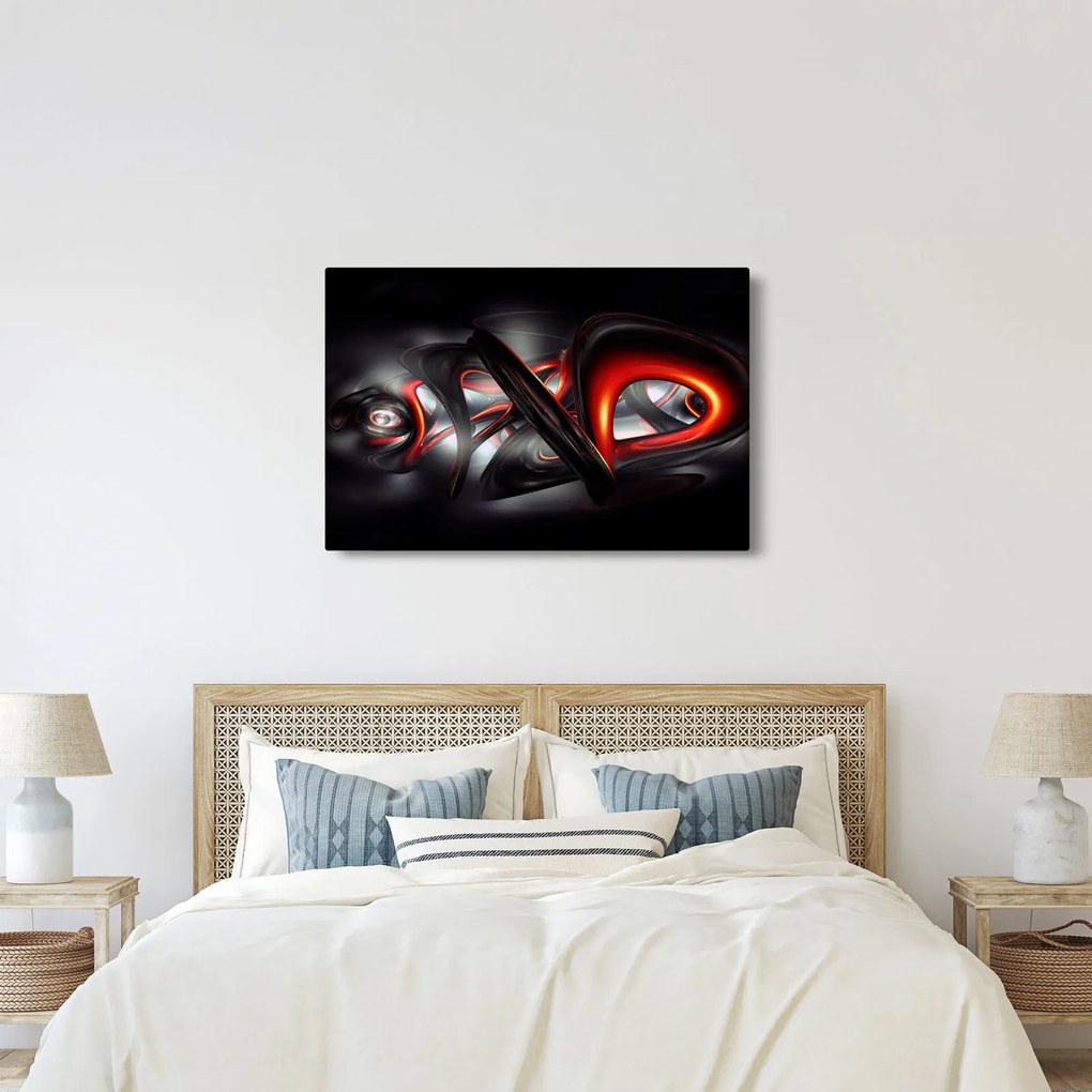 Obraz abstrakcie (90x60 cm)