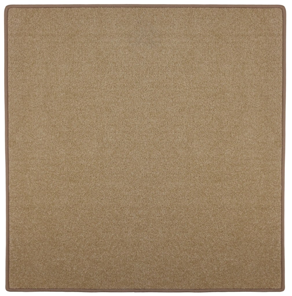 Vopi koberce Kusový koberec Eton béžový 70 štvorec - 300x300 cm