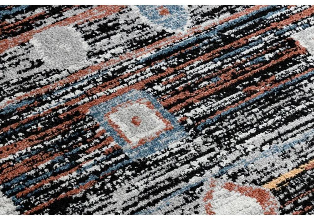 Kusový koberec Lineas čierny 80x150cm