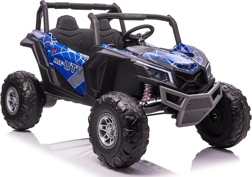 LEAN CARS Elektrická bugina Quad UTV-MX Blue Spider lak MP4