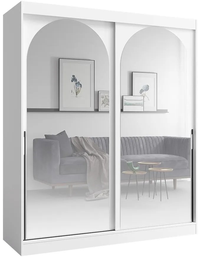 Skriňa 2d Modin 180 Biela