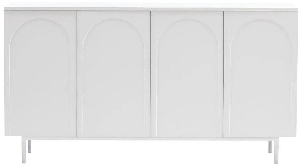 Komoda HELENE 161 cm bílá