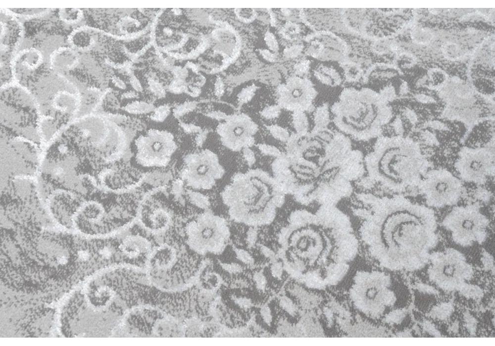 Kusový koberec Seda sivý 200x300cm