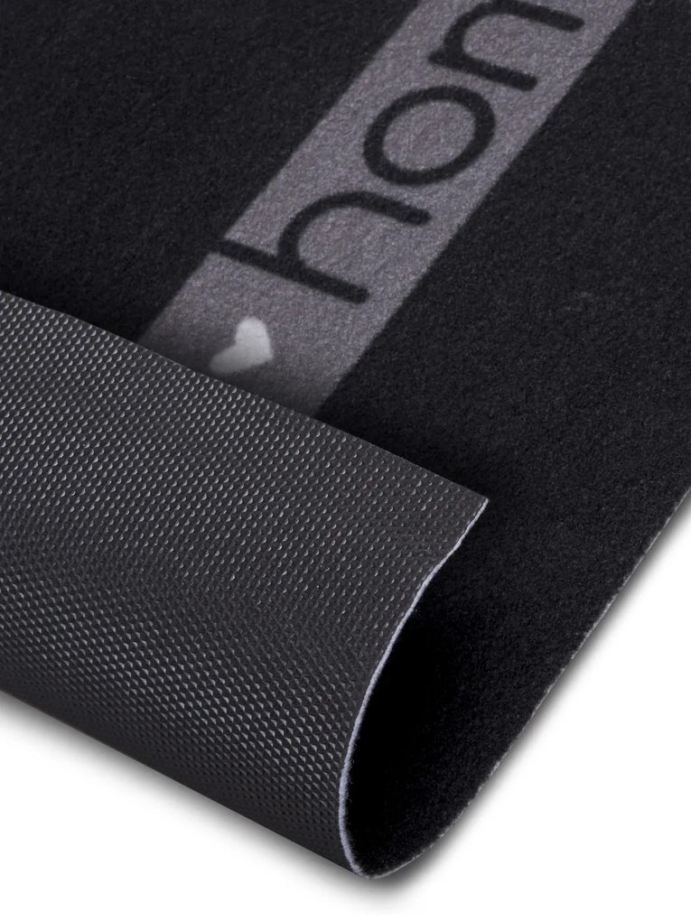Hanse Home, Behúň Cook & Clean 105732 Black White Grey, 50x150, čierna, kuchyňa