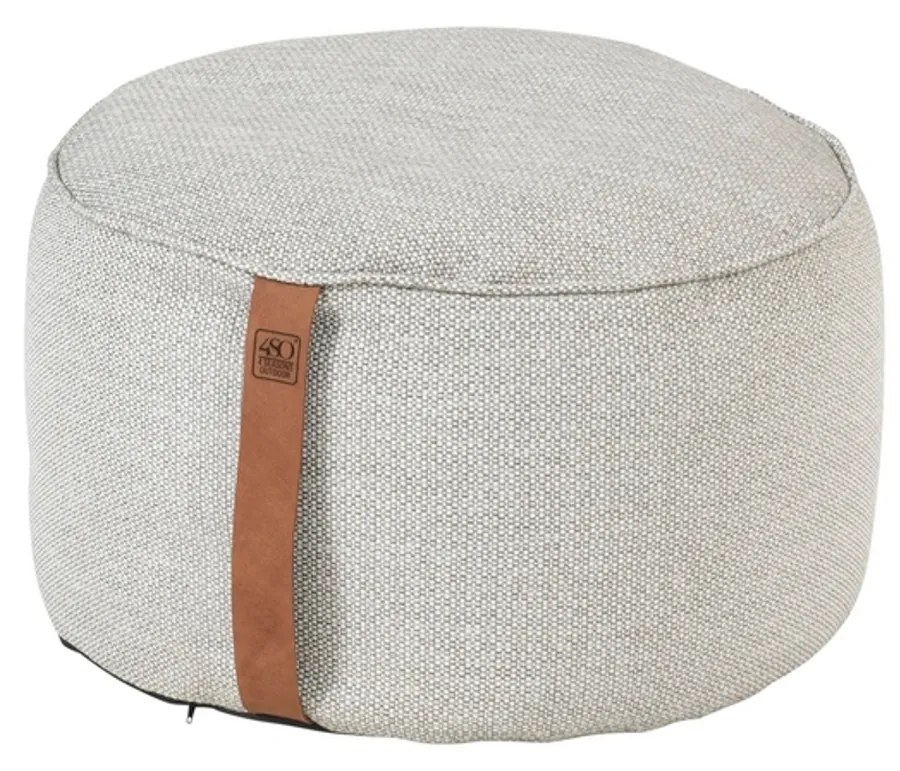 Puff taburetka sivá 72 cm