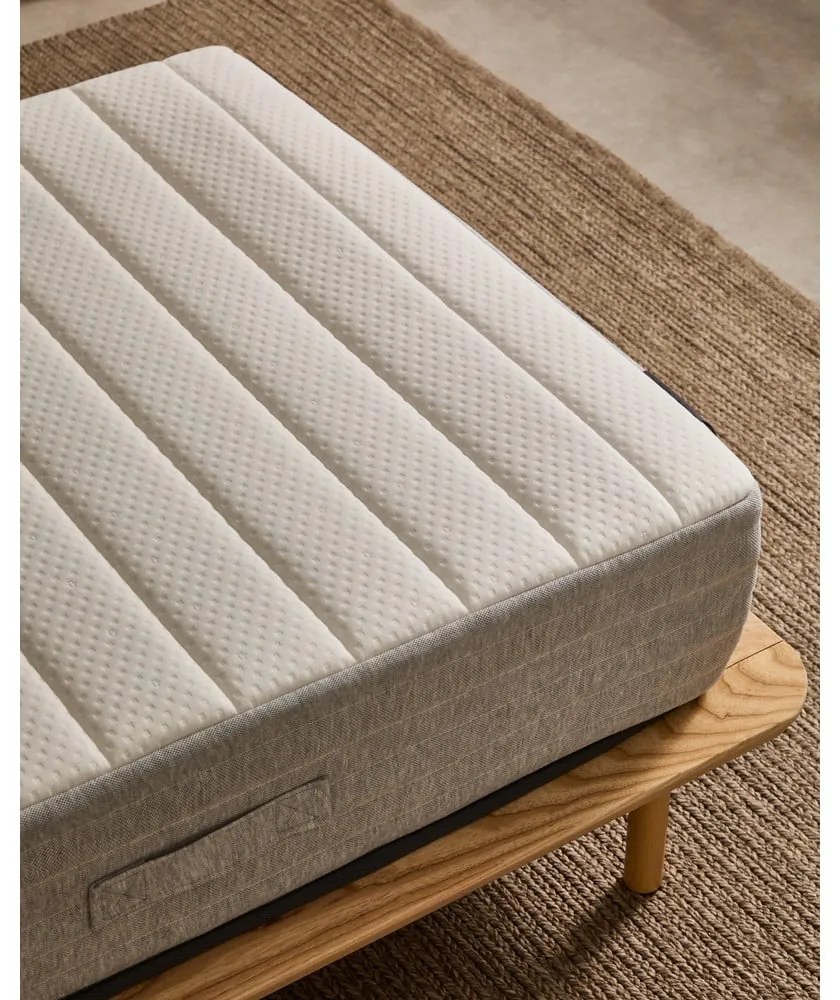Tvrdý pružinový termoregulačný matrac 90x200 cm Juno – Kave Home