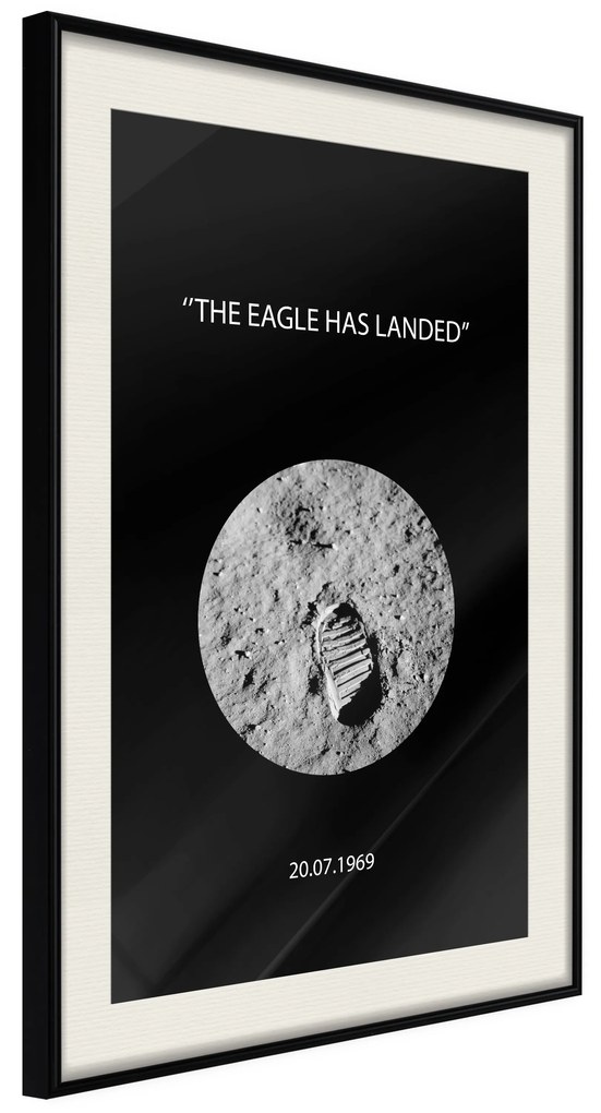 Artgeist Plagát - The Eagle Has Landed [Poster] Veľkosť: 30x45, Verzia: Čierny rám