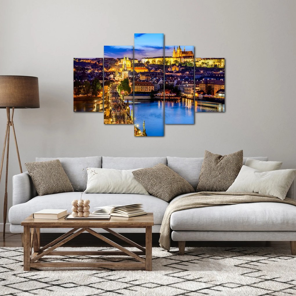 Obraz - Karlov most, Praha, Česká Republika (150x105 cm)