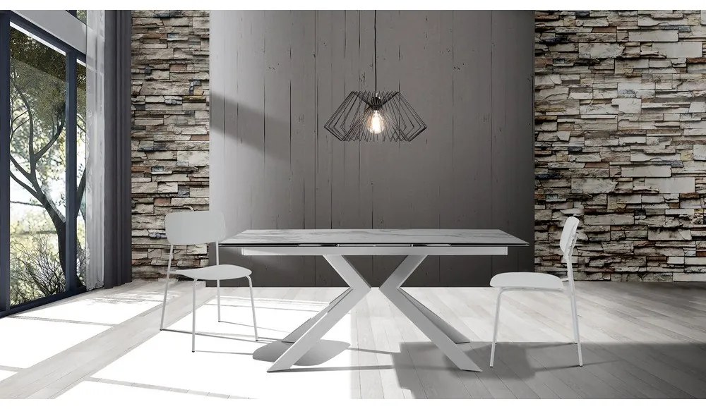 Biele jedálenské stoličky v súprave 2 ks Primary - Tomasucci