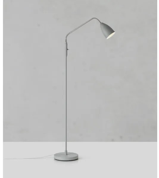 Markslöjd 108888 - LED stmievateľná stojacia lampa PATRO LED/4,9W/230V šedá