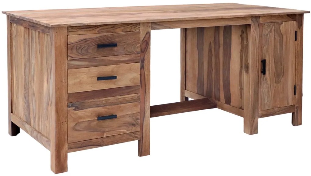 furniture-nabytek.cz - Počítačový stôl z masívneho palisandru 160x76x80